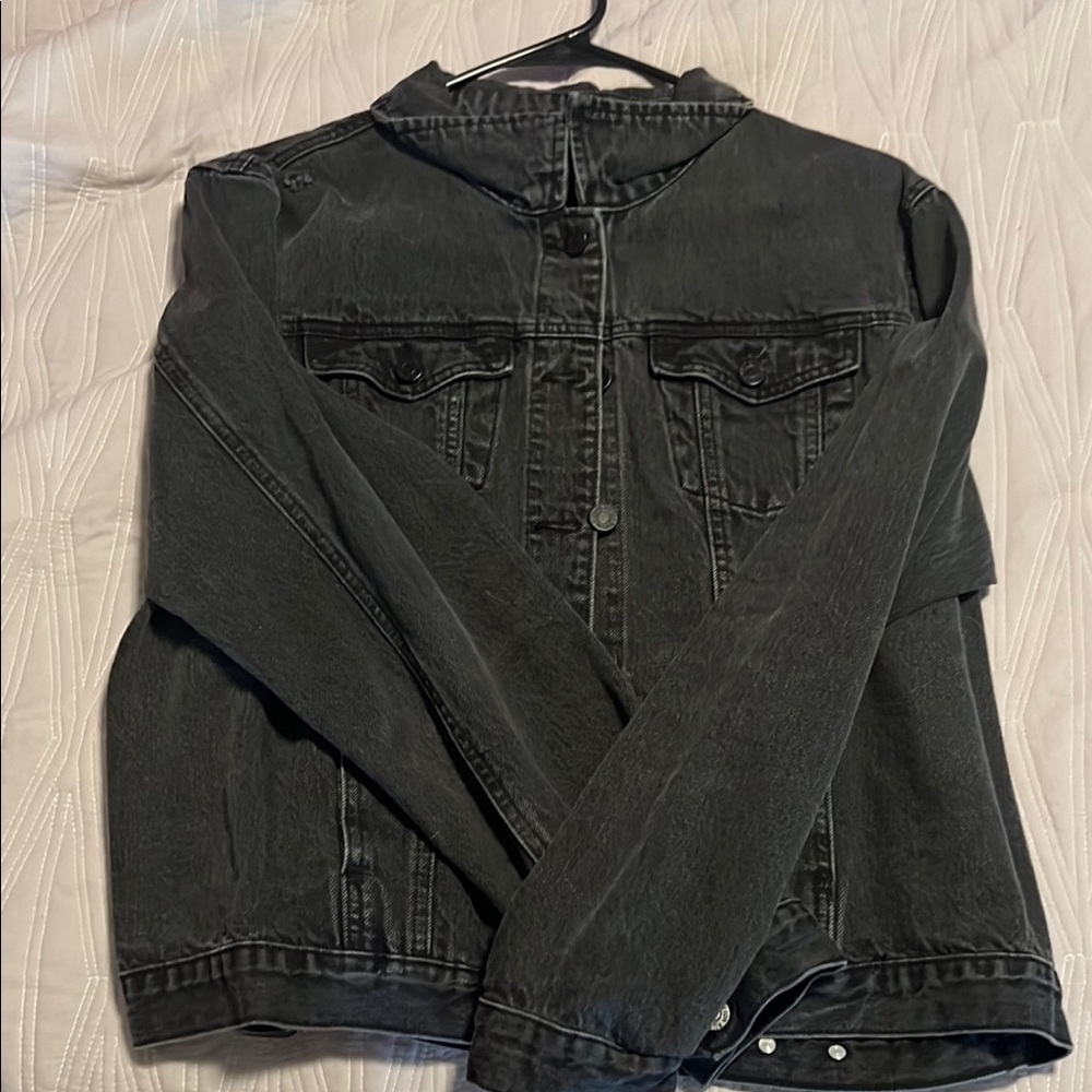 Stylish Black Denim Jacket